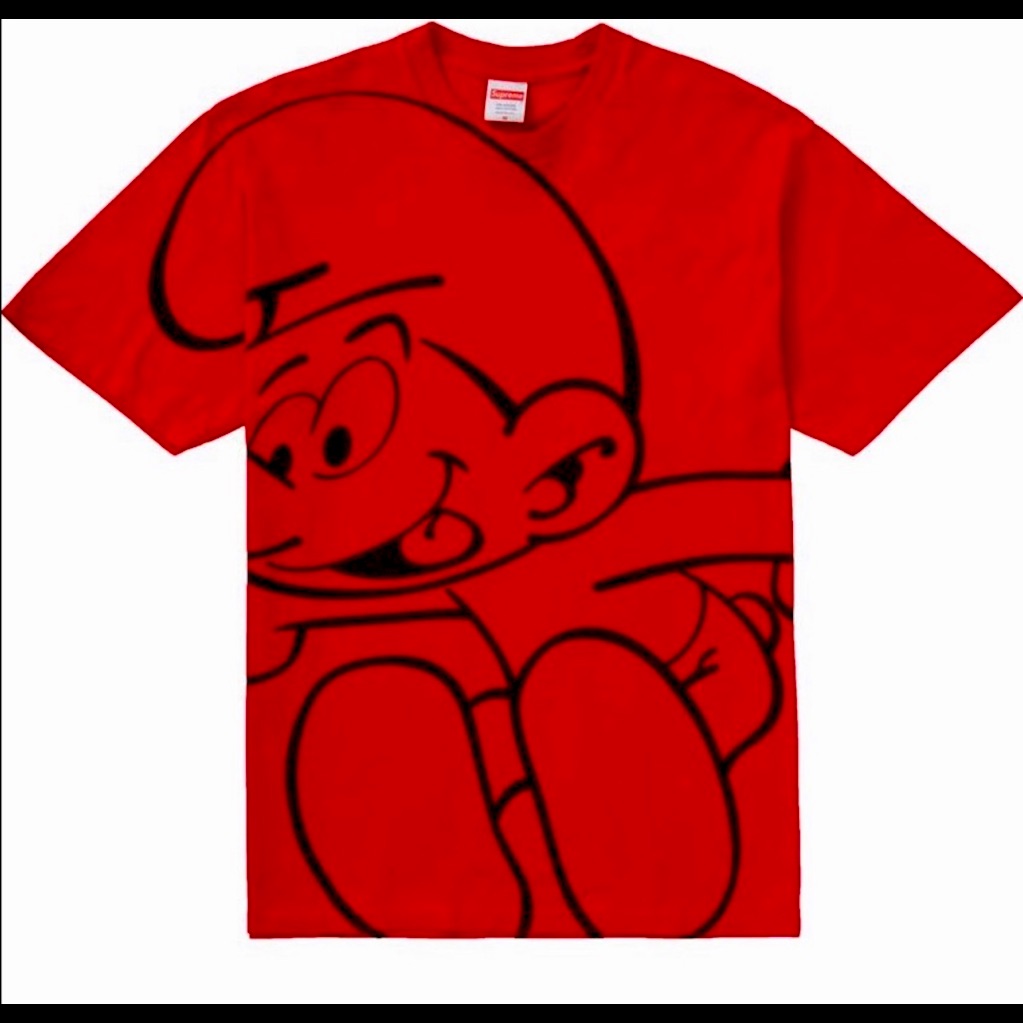 Limited Edition Supreme Smurf Shirt